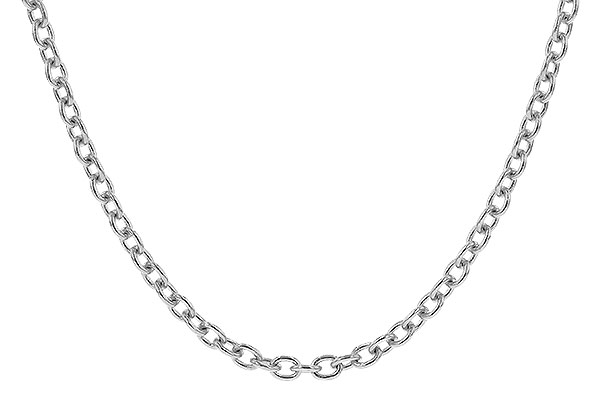E328-33758: CABLE CHAIN (20IN, 1.3MM, 14KT, LOBSTER CLASP)