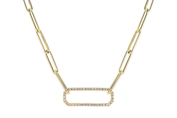 G328-27449: NECKLACE .50 TW (17 INCHES)