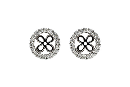 L241-94658: EARRING JACKETS .30 TW (FOR 1.50-2.00 CT TW STUDS)