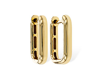 A329-24722: GOLD EARRINGS (15MM)