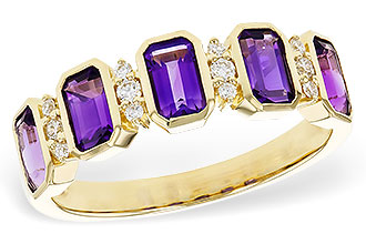 B329-26486: LDS RG 1.18 TW AMETHYST 1.30 TGW