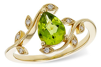 D329-20158: LDS RG 1.16 PERIDOT 1.22 TGW (8x6MM PER)