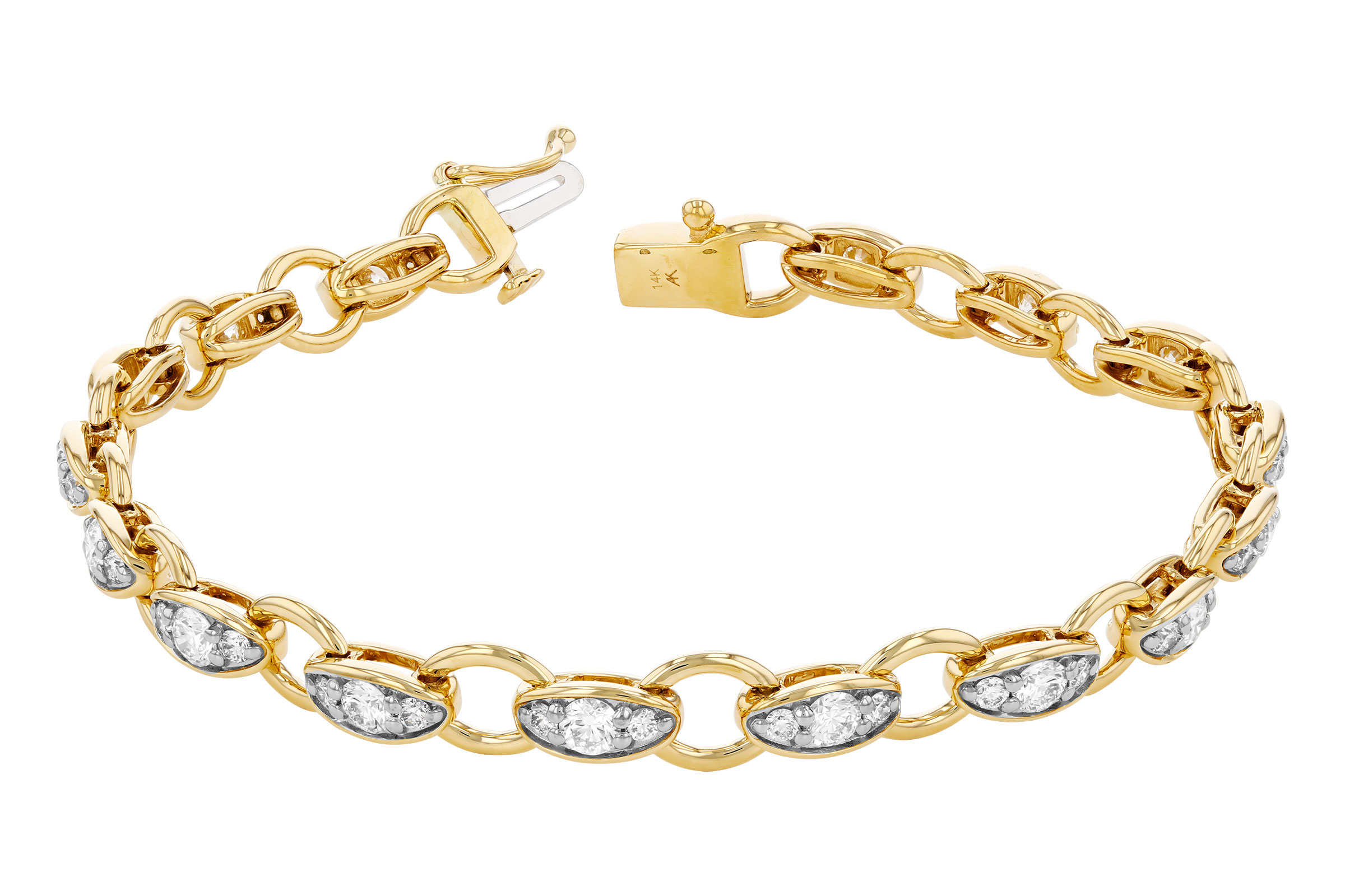 D330-10167: BRACELET 2.20 TW (7")