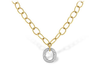 E244-64667: NECKLACE 1.02 TW (17 INCHES)