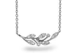 H329-21003: NECKLACE .32 TW (18")