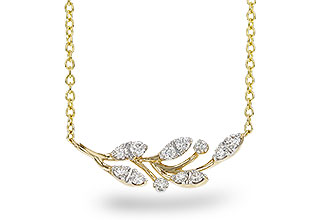 H329-21003: NECKLACE .32 TW (18")