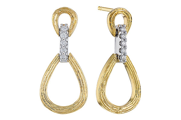 K329-19212: EARRINGS .07 TW