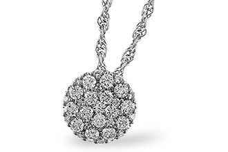 K329-21003: NECKLACE .25 TW