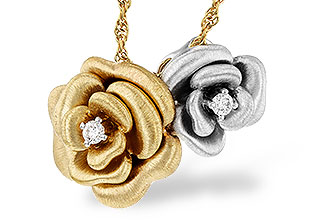 L330-09240: NECKLACE .06 TW