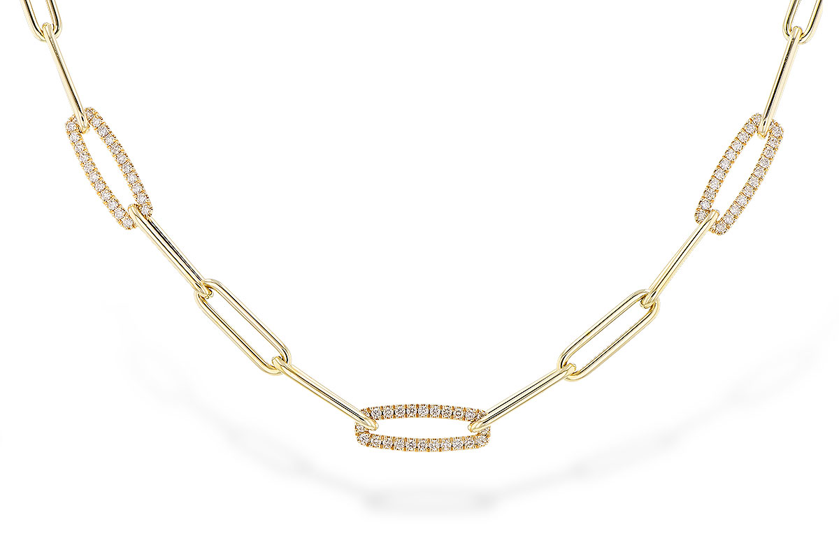 M328-27449: NECKLACE .75 TW (17 INCHES)